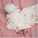 Пеленка фланелевая Buba Kids 95х115 см цвет: кувшинка розовая