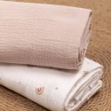 Комплект муслиновых пеленок 2 шт цвет: Планеты/Латте КМП.2-10-1.25х2.1