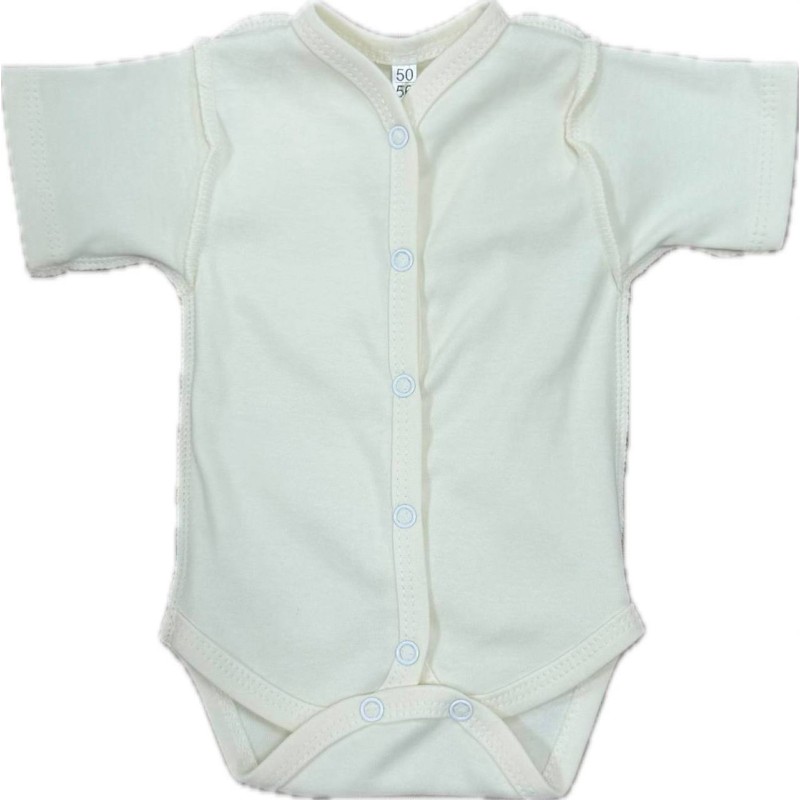 Боди с коротким рукавом на кнопках Newborn 50 см цвет: крем-брюле Т-133