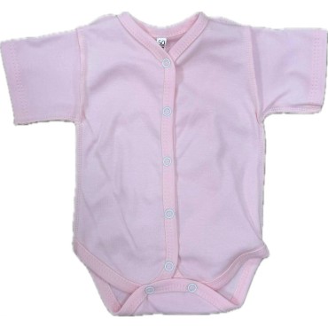 Боди с коротким рукавом на кнопках Newborn 50 см цвет: пион Т-133