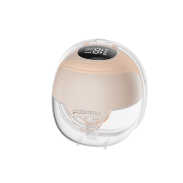Молокоотсос бионический Paomma свободные руки цвет: Almond/Grey