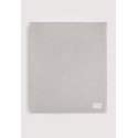 Плед ажурный 108*108 см Loomknits цвет: Светло-серый LW24-3110-049-108/108