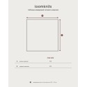 Плед ажурный 108*108 см Loomknits цвет: Светло-серый LW24-3110-049-108/108