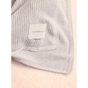 Плед ажурный 108*108 см Loomknits цвет: Светло-серый LW24-3110-049-108/108