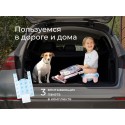 Горшок дорожный складной с многоразовой вкладкой HandyPotty 3 в 1 цвет: розовый зефир и вкладка светло-серая