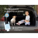 Горшок дорожный складной с многоразовой вкладкой HandyPotty 3 в 1 цвет: белый и вкладка светло-серая