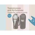Термосумка для бутылочки цвет:серый RTHB-001