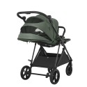 Коляска прогулочная с реверсивным блоком Pituso Carbon RX цвет: Taiga Green