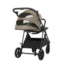 Коляска прогулочная с реверсивным блоком Pituso Carbon RX цвет: Tuareg Beige Коляска прогулочная с реверсивным блоком Pituso Carbon RX цвет: Tuareg Beige