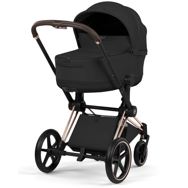 Коляска детская 2 в 1 Cybex Priam V Rosegold Style Collection цвет:Sepia Black