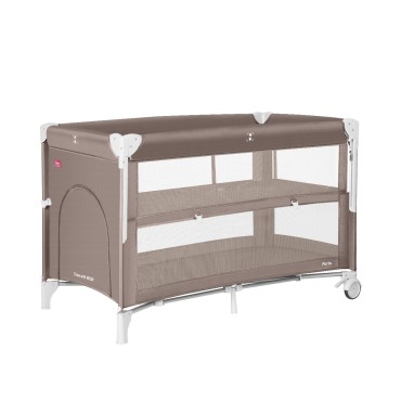 Детская приставная кровать манеж Carrello Porta цвет: Chocolate Brown CRL-18103