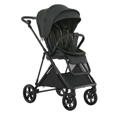 Коляска прогулочная с реверсивным блоком Pituso Carbon RX цвет: Magnet Grey