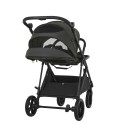 Коляска прогулочная с реверсивным блоком Pituso Carbon RX цвет: Magnet Grey