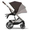 Коляска детская 2 в 1 Cybex Balios S LUX 2026 TPE цвет: chocolate brown