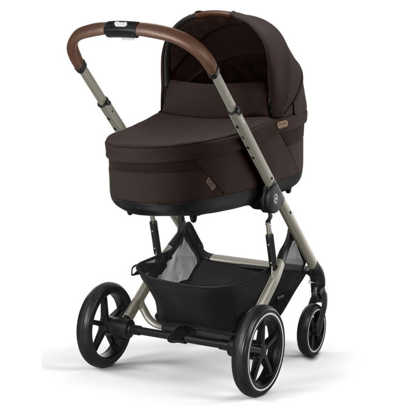 Коляска детская 2 в 1 Cybex Balios S LUX 2026 TPE цвет: chocolate brown