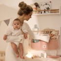 Органайзер для кроватки из крапивы рами Buba kids цвет: Кувшинка розовая/Пудра BKORG01-02