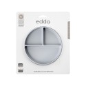 Тарелка секционная силиконовая на присоске Edda цвет: муссон SPS-01008