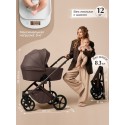 Коляска детская 2 в 1 Sweet Baby Dolce цвет: Chocolate Brown