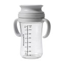 Поильник -непроливайка 3 в 1 360 градусов 240 мл Paomma цвет: light grey PDB615