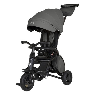 Велосипед трехколесный Qplay Nova + Carbon fiber цвет: Dark Grey/Серый Велосипед трехколесный Qplay Nova + Carbon fiber цвет: Dark Grey/Серый