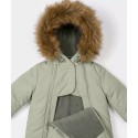 Комбинезон с опушкой Rant Polar 80 см цвет: sage green 161/3