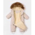 Комбинезон с опушкой Rant Polar 86 см цвет: milky beige 161/4