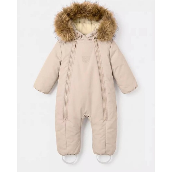 Комбинезон с опушкой Rant Polar 86 см цвет: milky beige 161/4