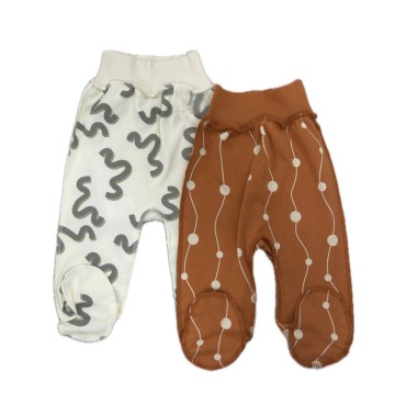 Ползунки Rant Hugs and Kisses 62 см 2 шт brown milk 3372-62 Ползунки Rant Hugs and Kisses 62 см 2 шт brown milk 3372-62