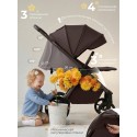 Коляска прогулочная SBL Elegante D цвет: Chocolate Brown 427792