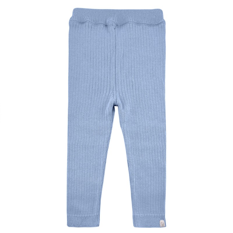 Брючки вязаные Simple 80-86 см цвет: васильковый 1750-106 Брючки вязаные Simple 80-86 см цвет: васильковый 1750-106