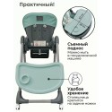 Стульчик для кормления с рождения 0+ Bubago Amelia цвет: зеленый BG 103-3