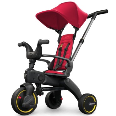 Велосипед детский трехколесный 4 в 1 Doona Liki Trike S1 цвет: Flame Red Велосипед детский трехколесный 4 в 1 Doona Liki Trike S1 цвет: Flame Red