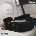 Бустер-автокресло со спинкой 15-36 кг Pituso Arse цвет:серый B06-C-Grey
