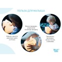 Силиконовый мягкий ночник CosmoCat + USB с аккумулятором R-NL0024