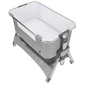 Кроватка-люлька приставная + манеж Carrello Aria 3в1 цвет: Silver Grey CRL-16401