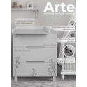 Комод пеленальный Sweet Baby Arte 3 ящика цвет: кашемир/хлопок