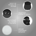 Детская коляска Bubago Lotta Thermo 3 в 1 цвет: Черный BG 150-1