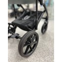 Коляска детская 2 в 1 Bjoy Mia LT кожа цвет: sage 04