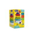 Игрушка развивающая Пирамидка-сортер Chicco RING TOWER 2в1