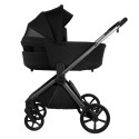 Коляска детская 2 в1 Pituso Teffy цвет: Caviar Black/Graphite TFY/999/Caviar Black