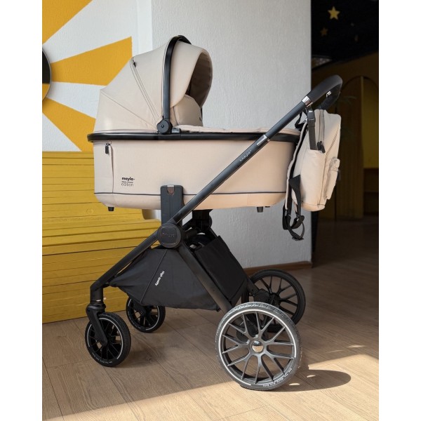 Коляска детская 2 в 1 Pituso Mayla Plus цвет: Beige/Black Коляска детская 2 в 1 Pituso Mayla Plus цвет: Beige/Black
