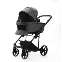 Коляска детская 2 в 1 Adamex Zico New Eco цвет: серый кожа sa4