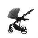 Коляска детская 2 в 1 Adamex Zico New Eco цвет: серый кожа sa4