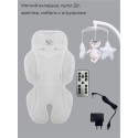 Стульчик для кормления - электрокачели 2 в 1 Sweet Baby Amuleto цвет: Grey