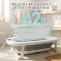 Складная ванночка для купания Bubago Amaro цвет: Серый BG201-2