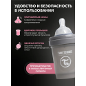 Антиколиковая бутылочка для кормления Twistshake 125 мл. цвет: Пастельный серый /Pastel Grey Антиколиковая бутылочка для кормления Twistshake 125 мл. цвет: Пастельный серый /Pastel Grey