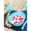 Глубокая тарелка 6+m. Twistshake Bowl цвет: Пастельный синий /Pastel Blue