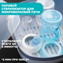 Стерилизатор пластиковый для микроволновой печи Chicco Стерилизатор пластиковый для микроволновой печи Chicco