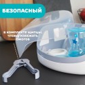 Стерилизатор пластиковый для микроволновой печи Chicco Стерилизатор пластиковый для микроволновой печи Chicco