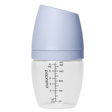Пластиковая бутылочка Paomma 180 мл цвет: Baby blue PB113